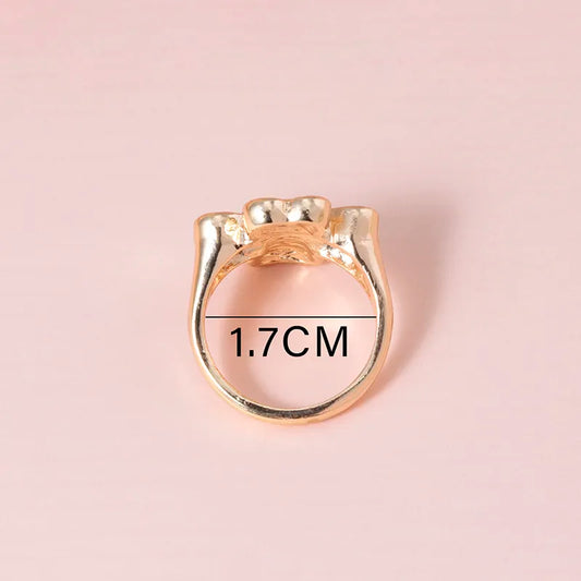 Four Leaf Clover Unisex Ring